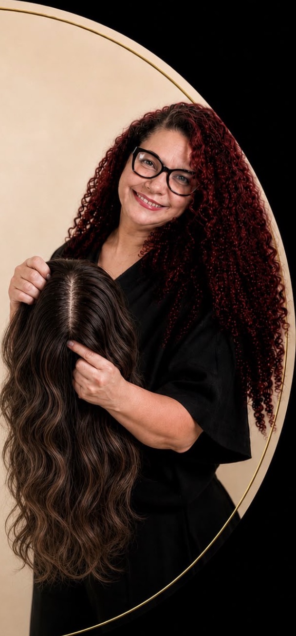 Sheila Martins especialista em soluções capilares